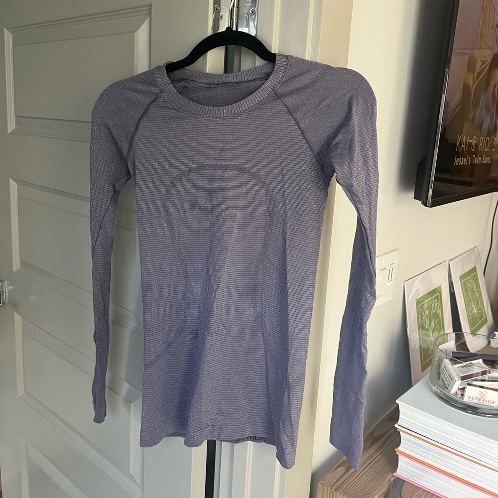 COPY - Lululemon purple sparkle swiftly